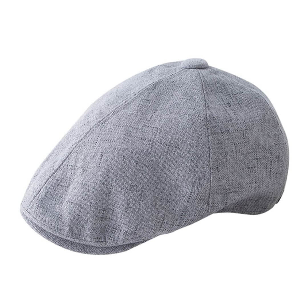 Cappello Piatto in Lino e Cotone | ASPEN