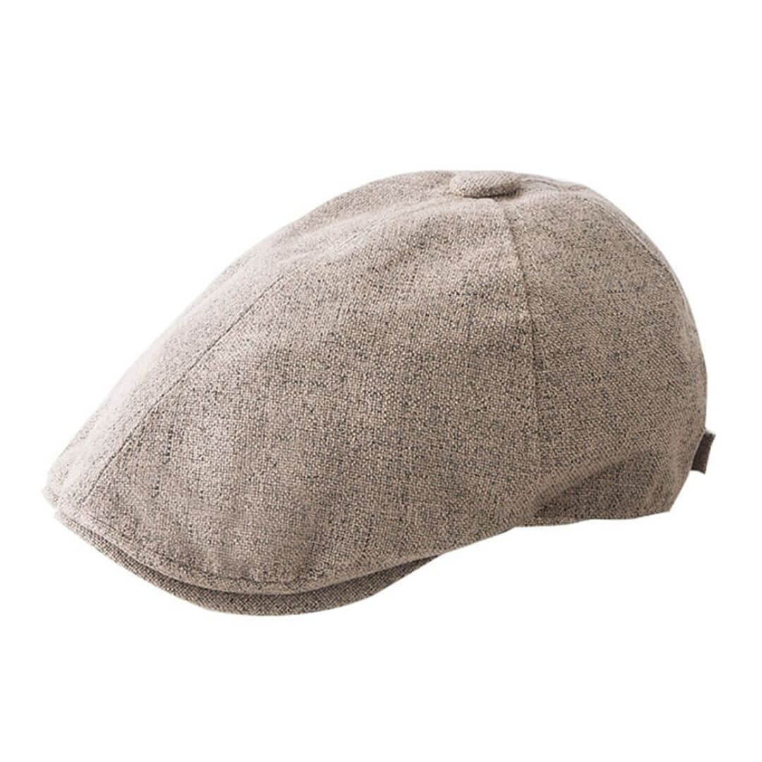 Cappello Piatto in Lino e Cotone | ASPEN