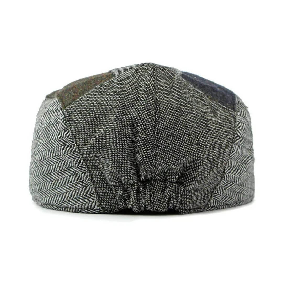 Cappello Piatto in Tweed Patchwork | BRIDGER