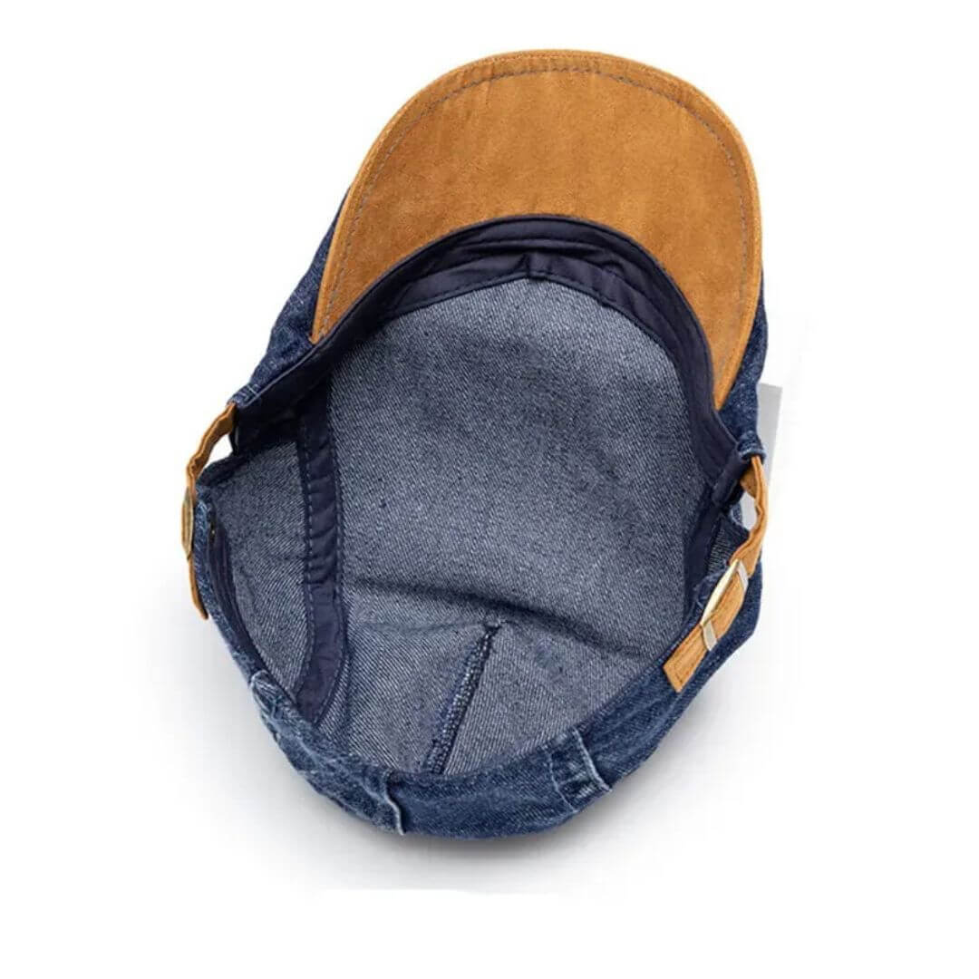 Cappello Piatto in Denim | FARGO