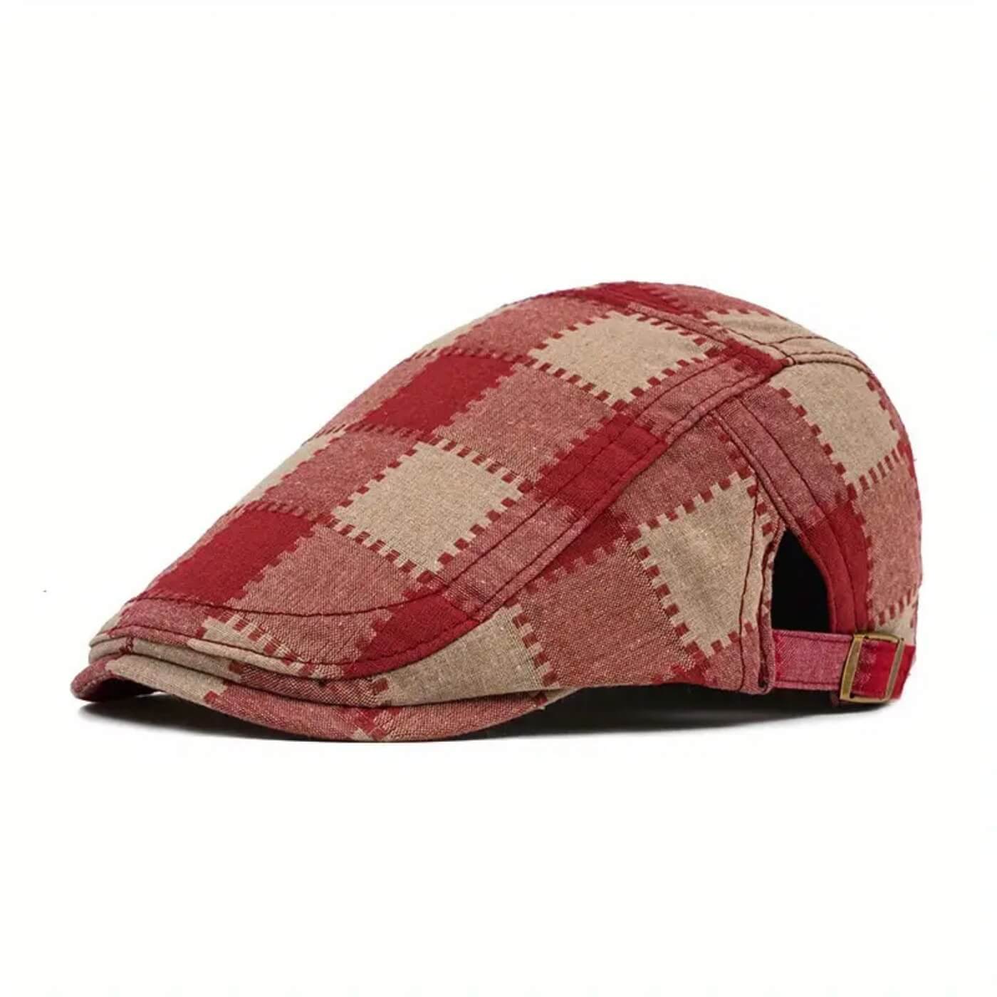 Cappello Piatto a Quadri | COVINGTON