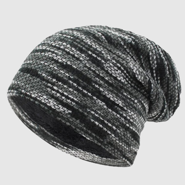 Cappello Invernale Striato Confortevole