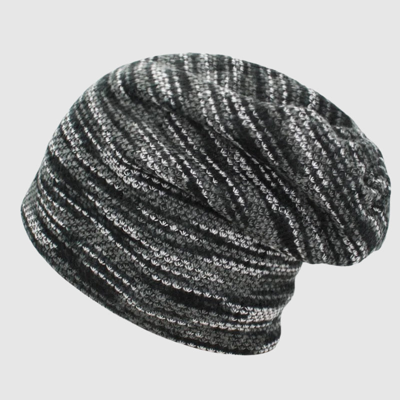 Cappello Invernale Striato Confortevole