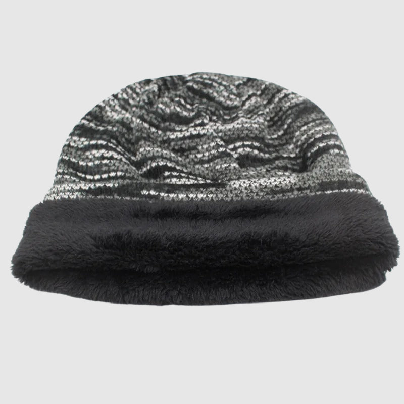 Cappello Invernale Striato Confortevole