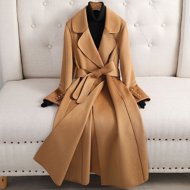 Cappotto in Lana Rovesciato Rapsodia Elise Leroy