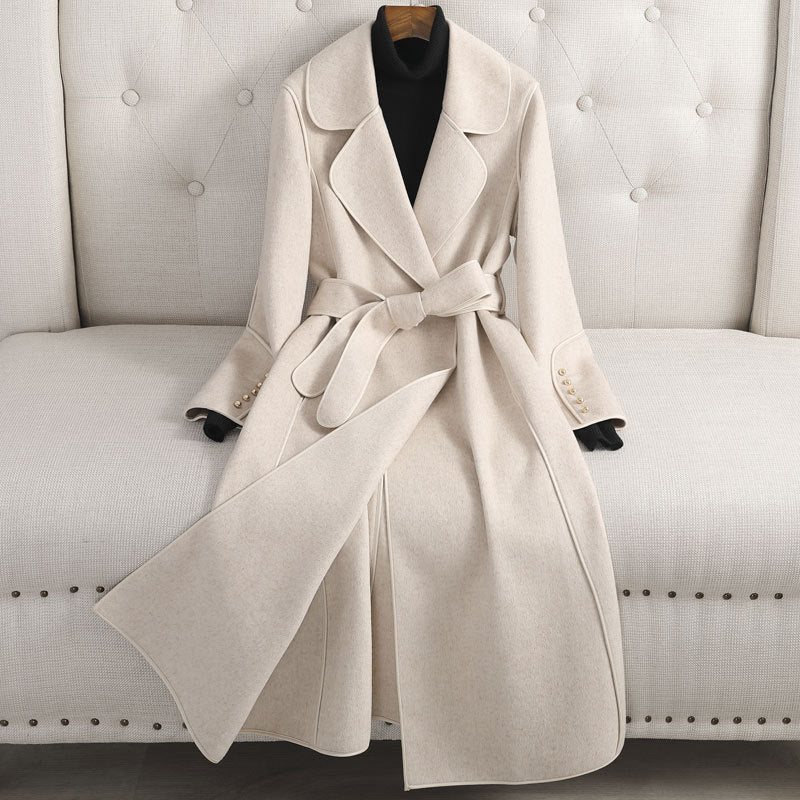 Cappotto in Lana Rovesciato Rapsodia Elise Leroy