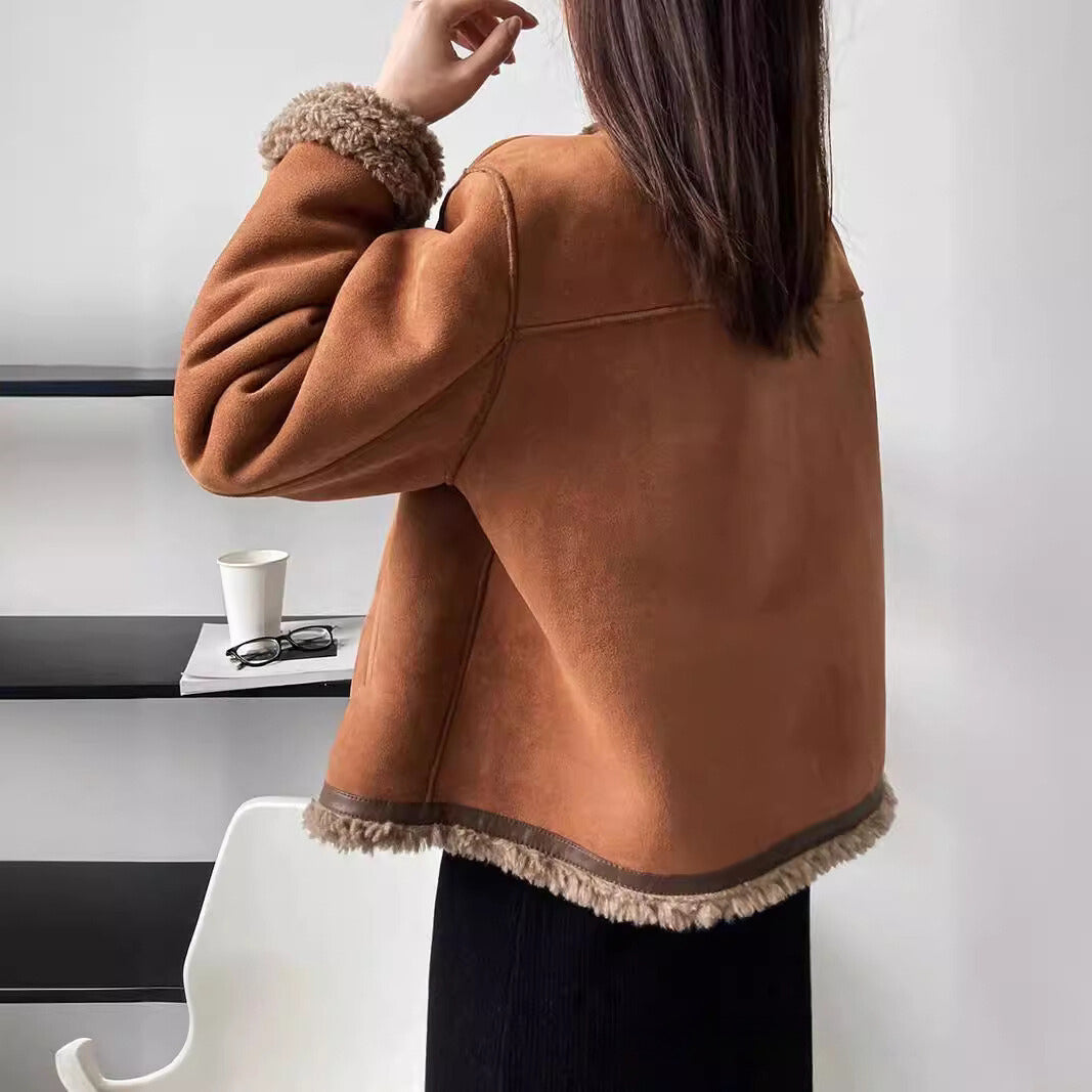 Cappotto Chic Sherpa Elise Leroy