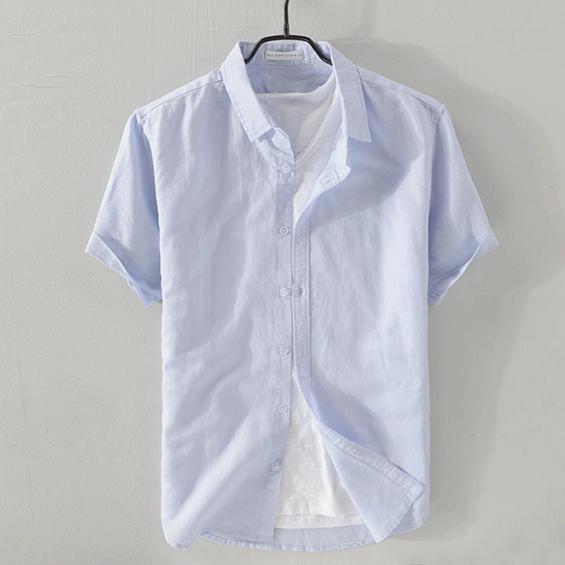 Camicia in Lino Relaxed Felix Grant
