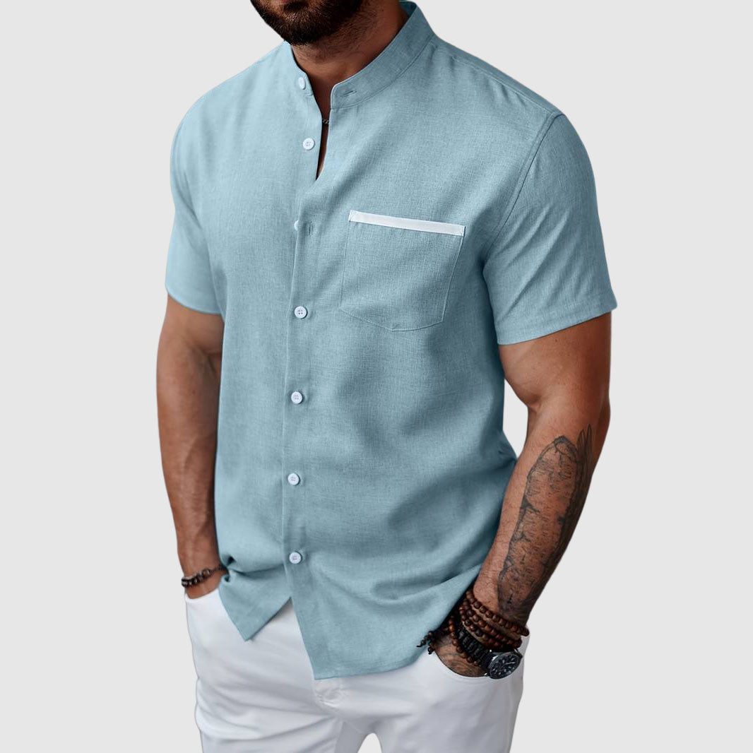Felix Grant Camicia Henley Estiva