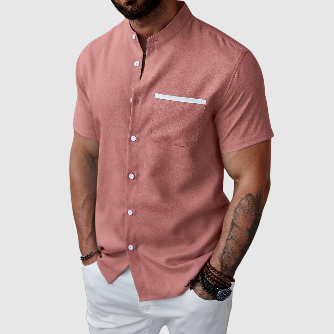 Felix Grant Camicia Henley Estiva
