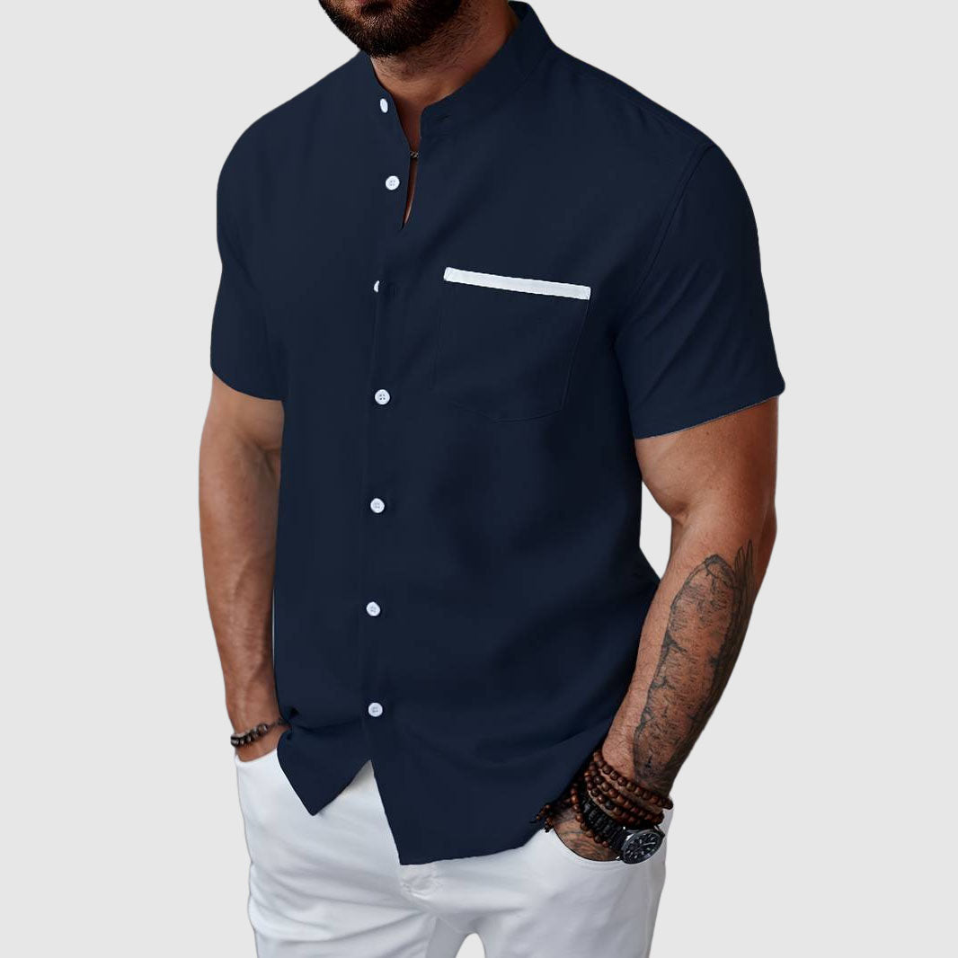 Felix Grant Camicia Henley Estiva