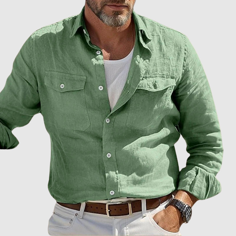 Camicia in Lino Vintage Felix Grant