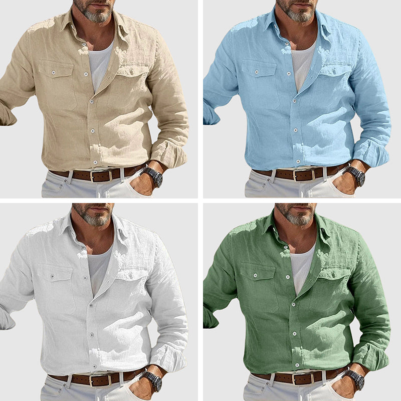 Camicia in Lino Vintage Felix Grant