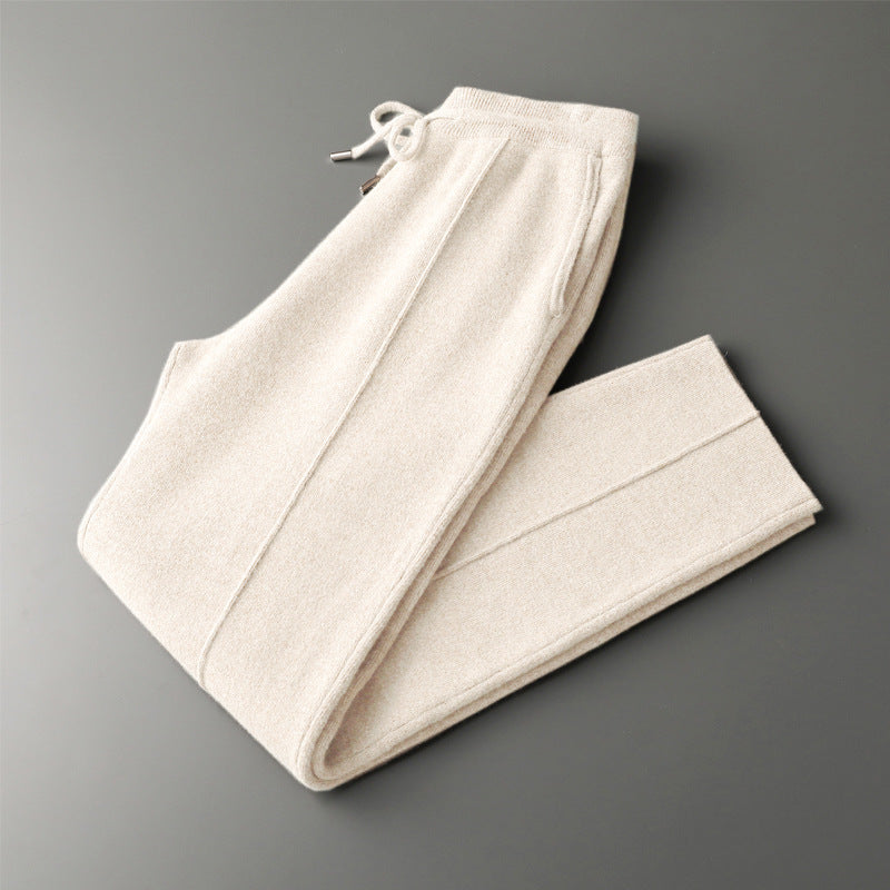 Pantaloni in Cashmere Rivani