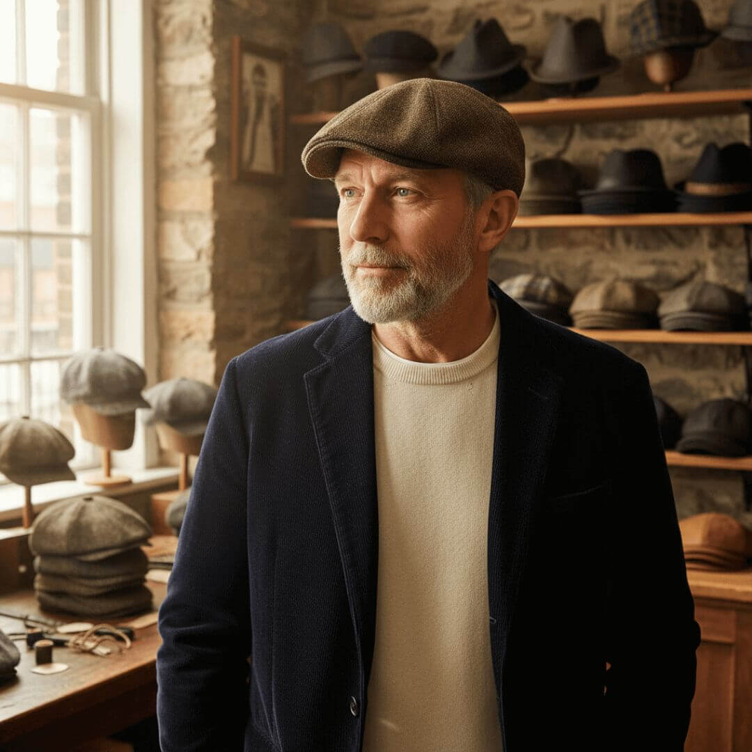 Cappello in Twill di Cotone Chino | MANHATTAN