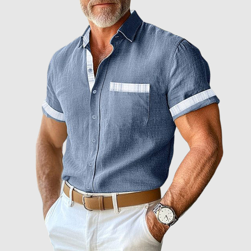 Camicia in Lino Il Gentiluomo di Roberto Russo