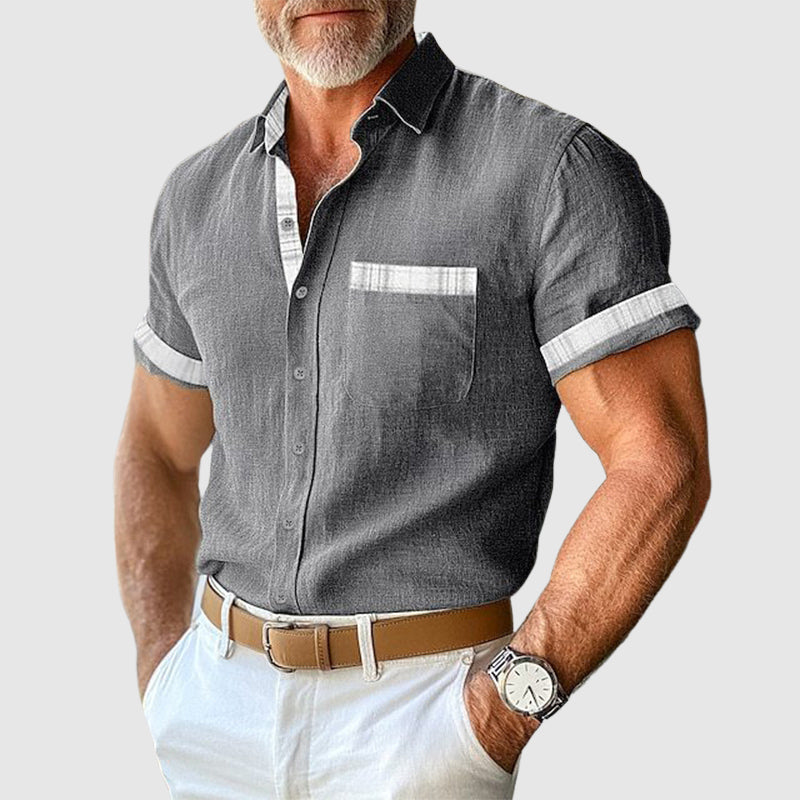 Camicia in Lino Il Gentiluomo di Roberto Russo