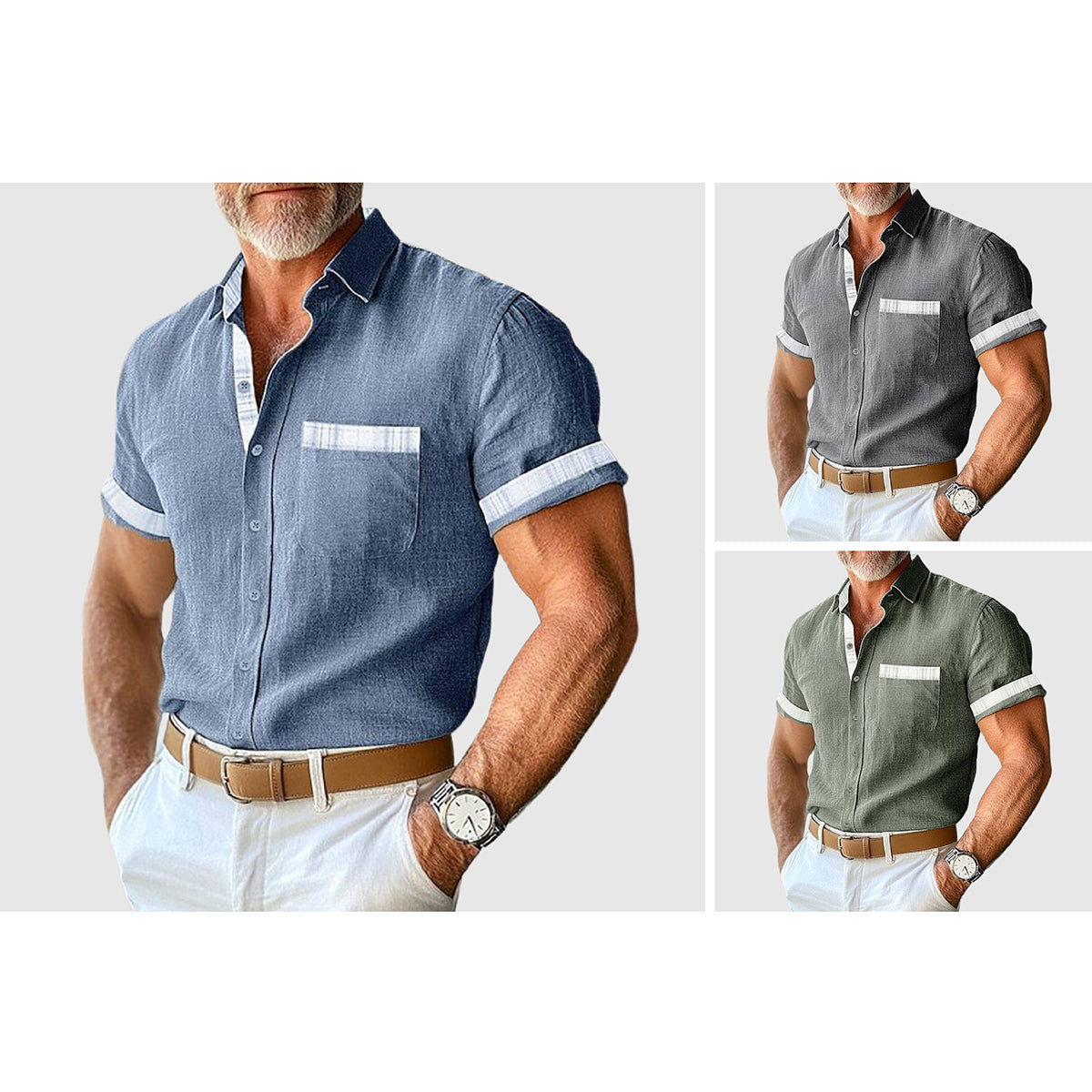 Camicia in Lino Il Gentiluomo di Roberto Russo