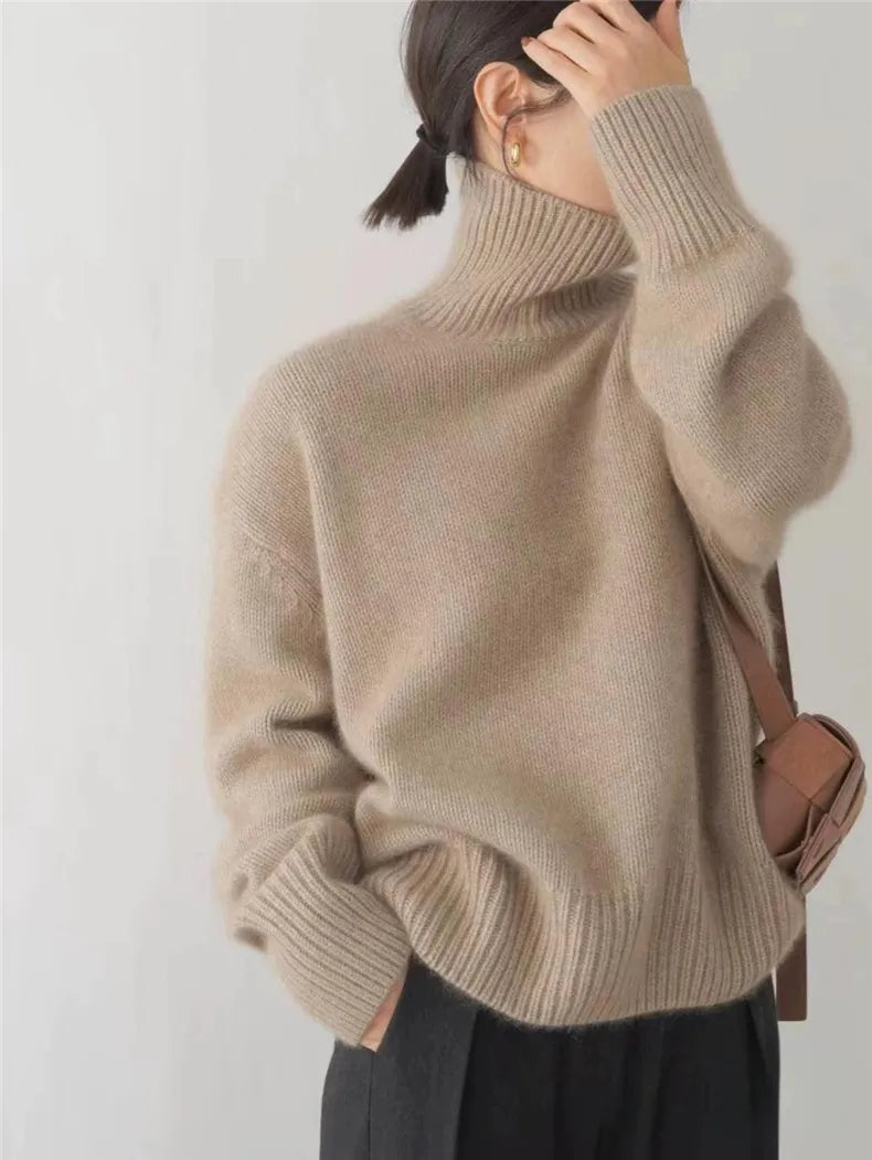 Isabella - Collo alto in cashmere