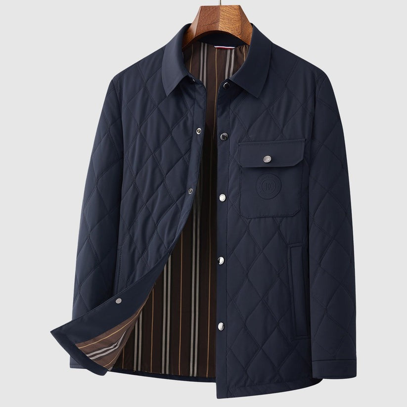 Giacca chic imbottita trapuntata