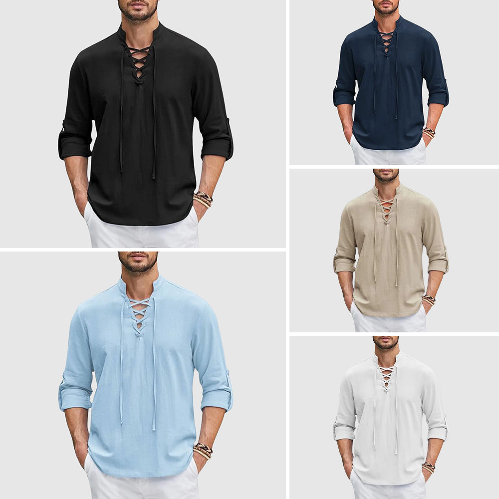 Camicia di Lino Lorenzo Vitali Valor