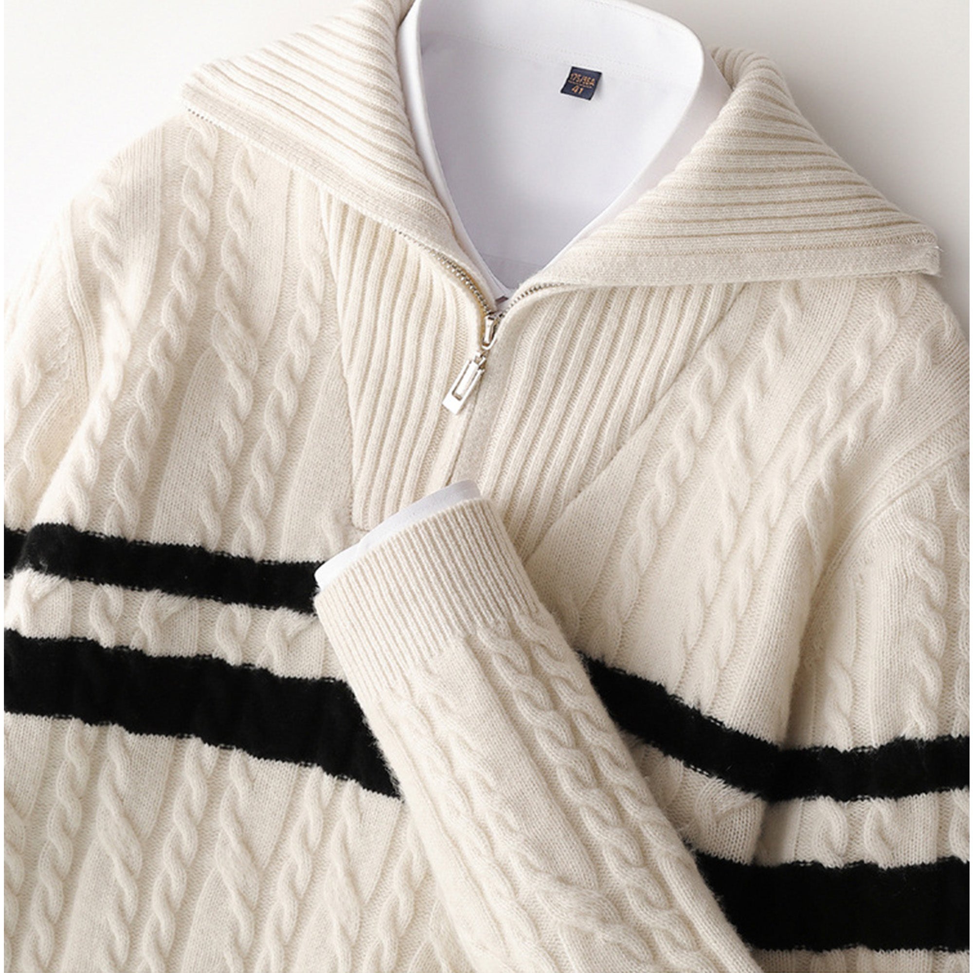 Nobu Cashmere Quarter-Zip