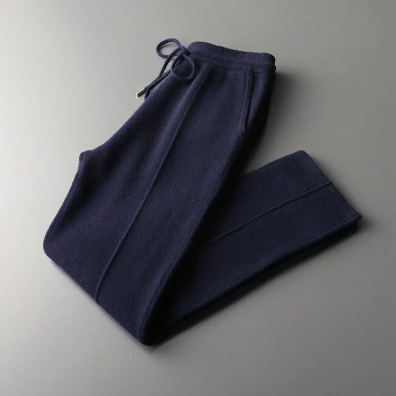 Pantaloni in Cashmere Rivani