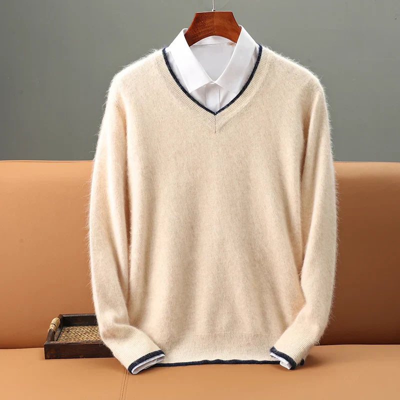 Maglione in Cashmere e Visone Herno