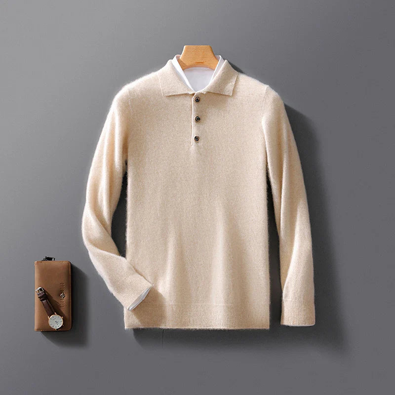 Maglione Polo in Cashmere Raiden