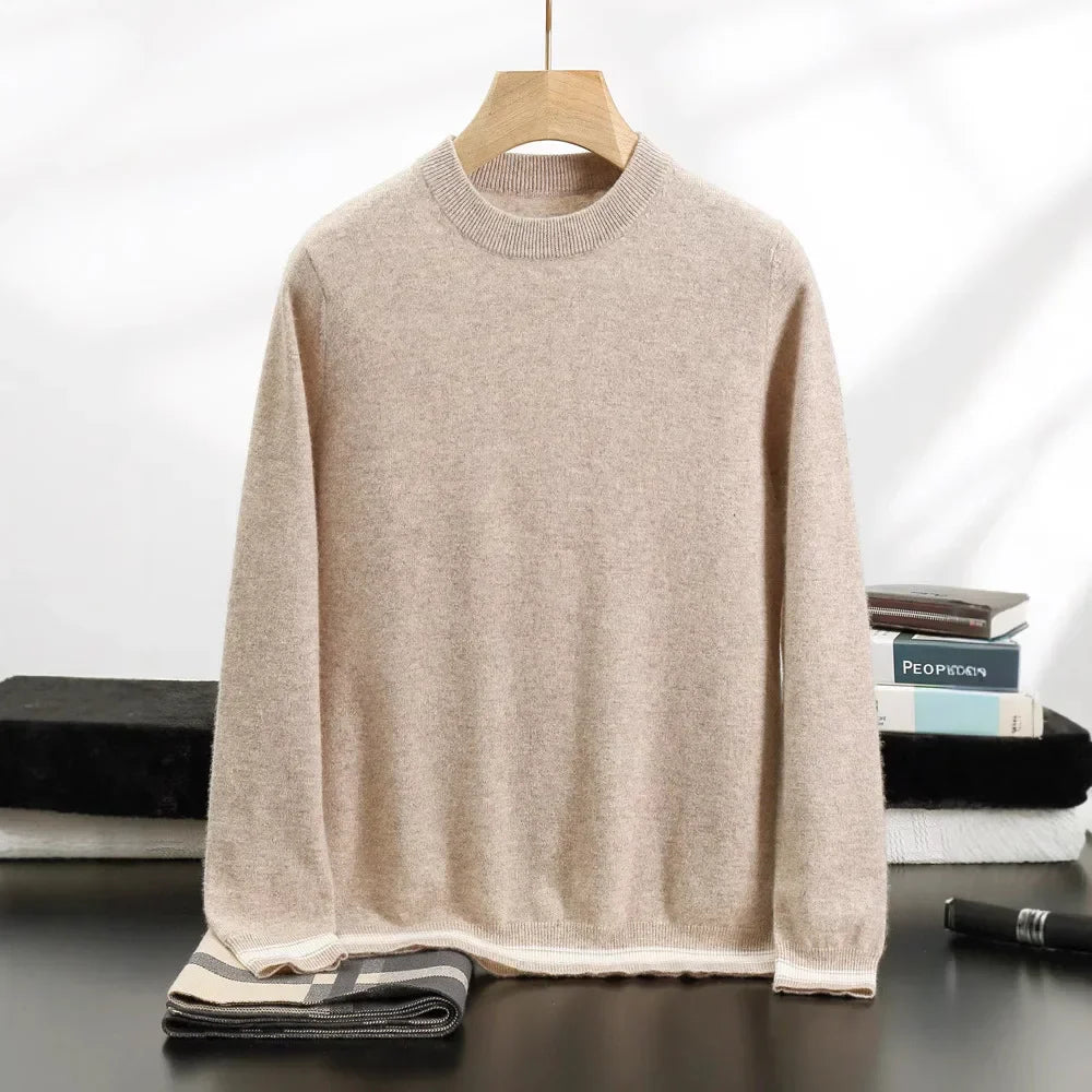 Completo in Cashmere Emory con Collo Rotondo
