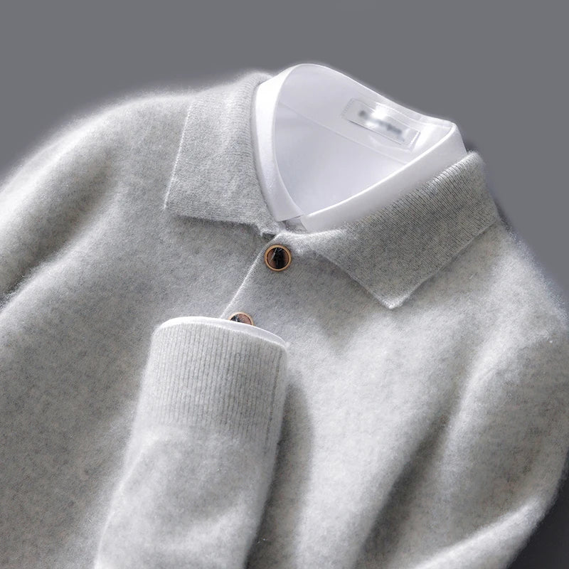 Maglione Polo in Cashmere Raiden