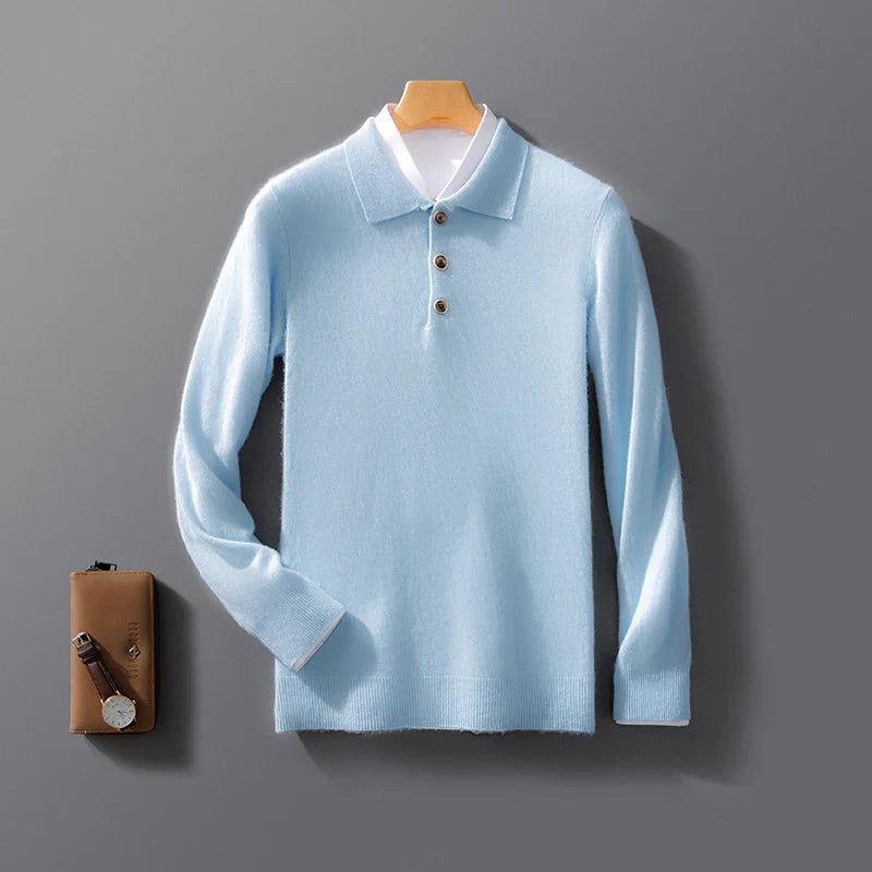 Maglione Polo in Cashmere Raiden