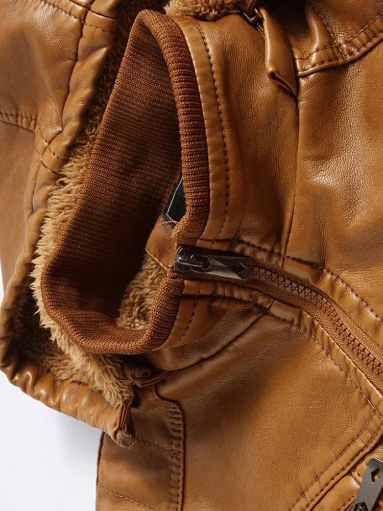 Giacca di Pelle di Lusso