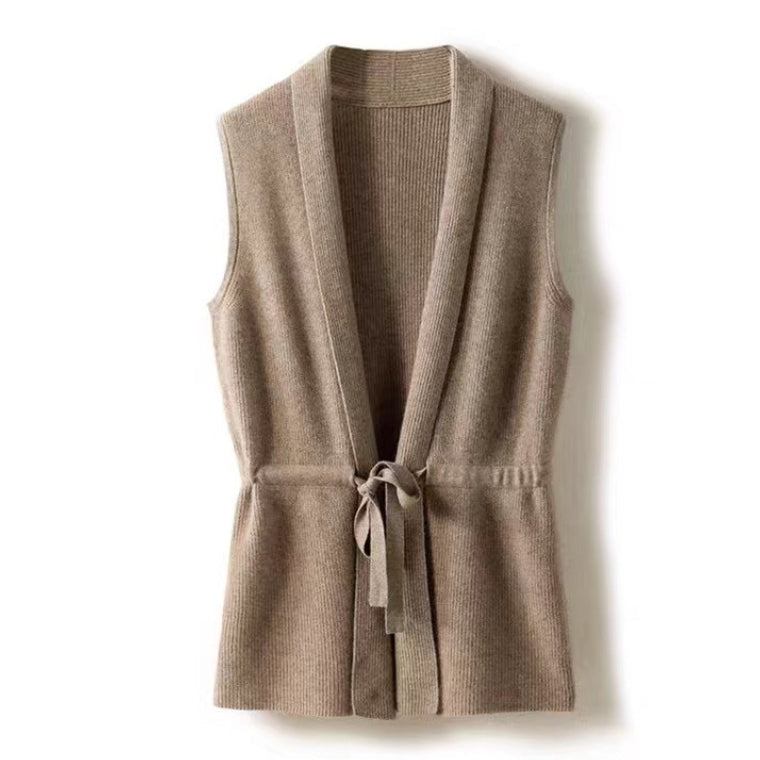 Gilet in Cashmere Morbido Freja