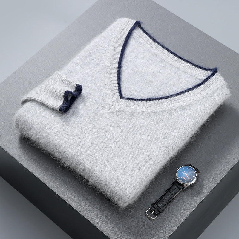 Maglione in Cashmere e Visone Herno