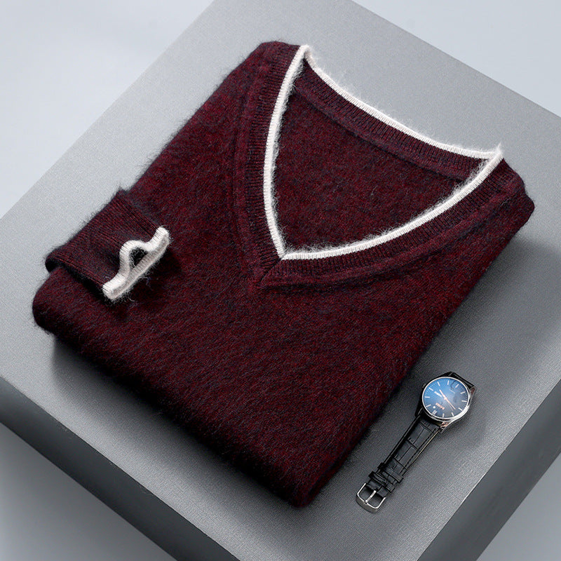Maglione in Cashmere e Visone Herno