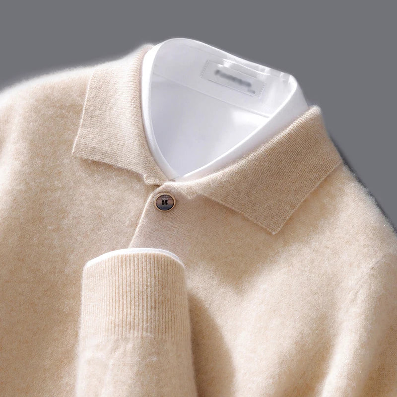 Maglione Polo in Cashmere Raiden