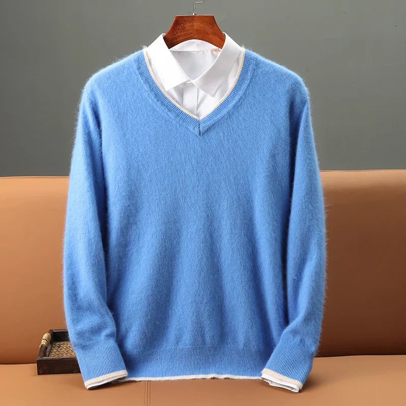 Maglione in Cashmere e Visone Herno