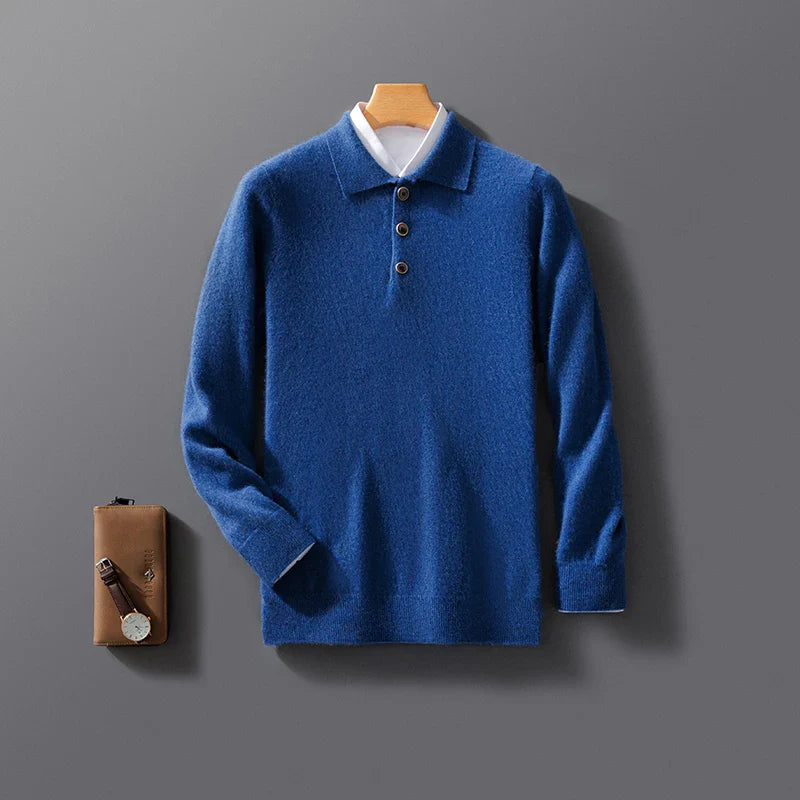 Maglione Polo in Cashmere Raiden