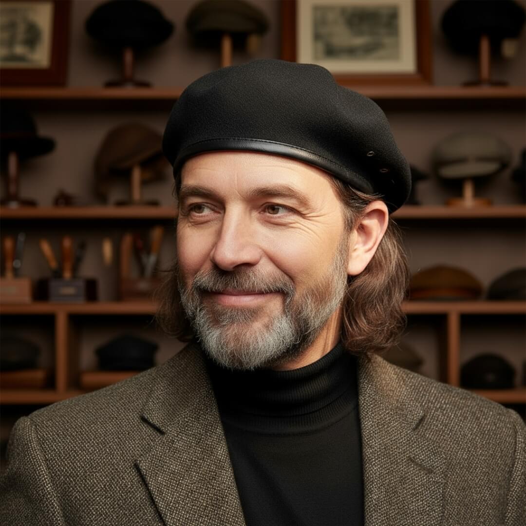 Berretto Militare in Mistura di Lana | MARSEILLE