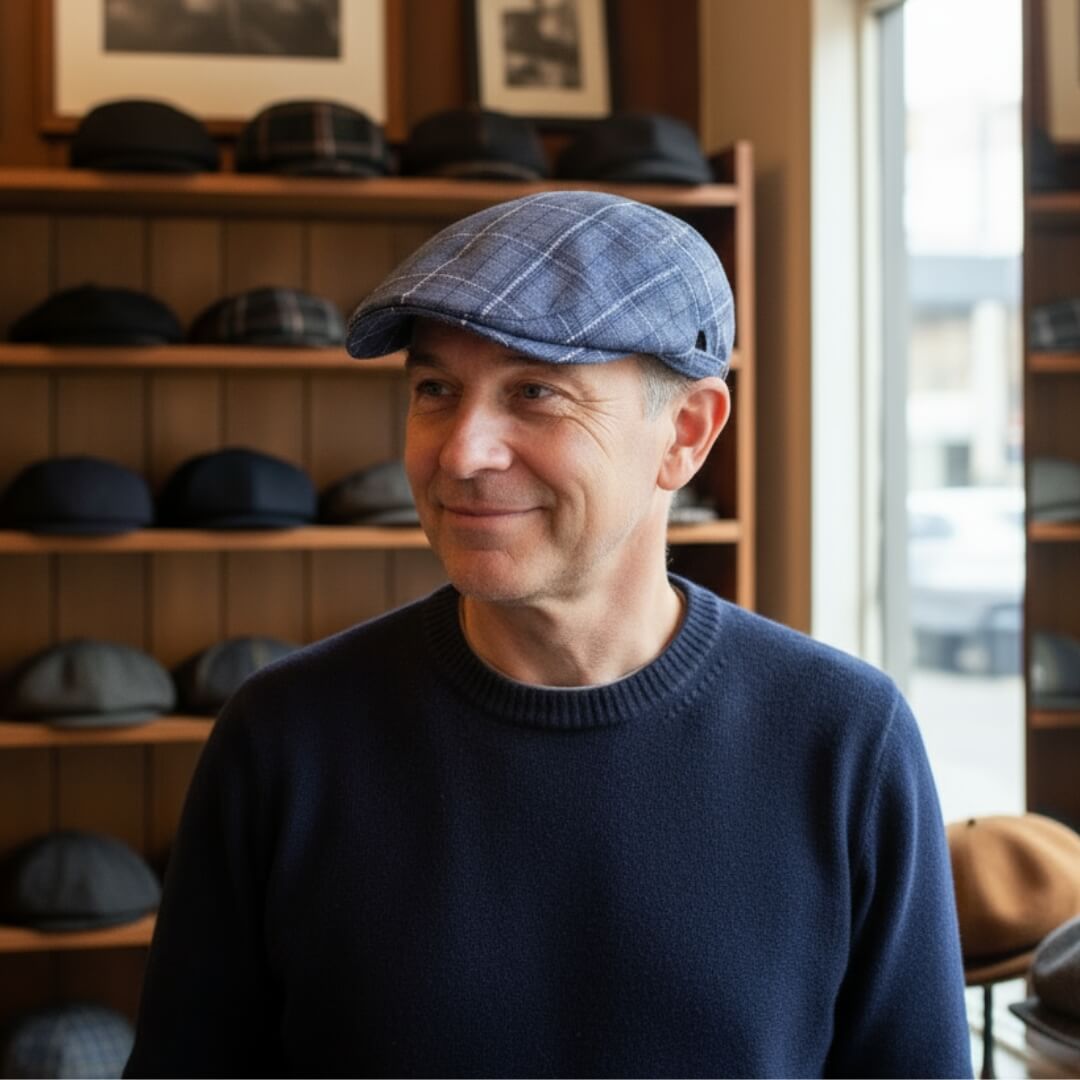 Cappello Ivy in Tessuto Scozzese | RICHMOND