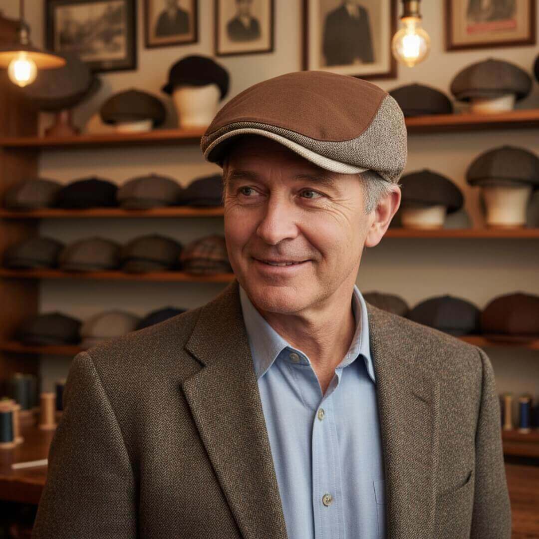 Cappello in Twill e Herringbone | DUBLINO
