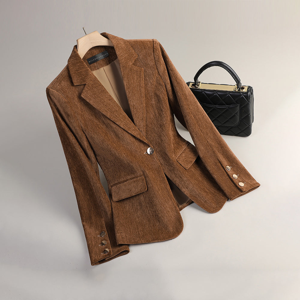 Blazer Sofia Amoretti in Velluto Alba