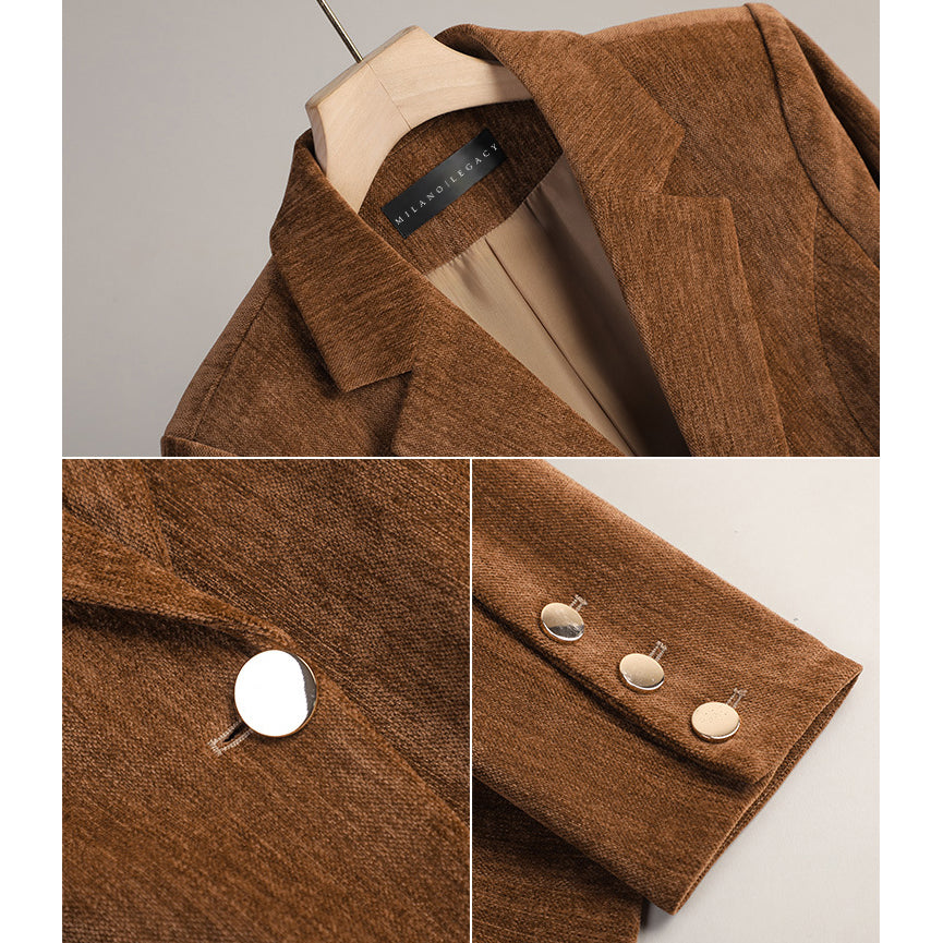 Blazer Sofia Amoretti in Velluto Alba