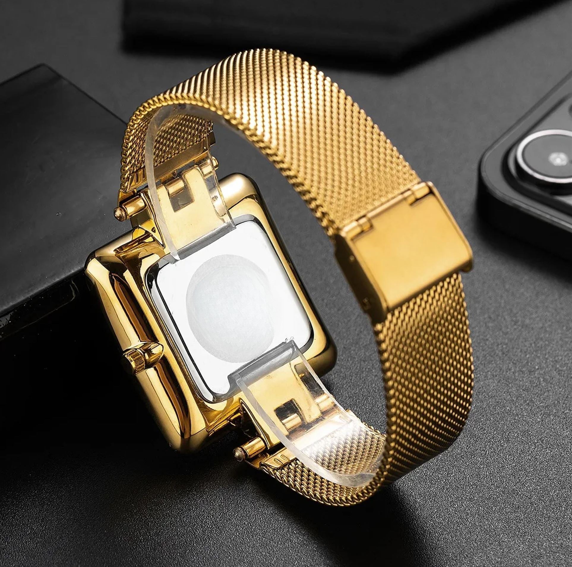 Orologio Mesh Oro Bold Statement