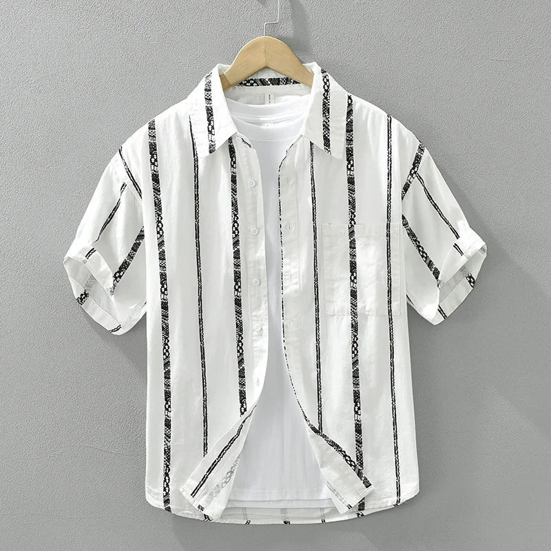 Camicia in Cotone Ipanema Theodore Willow