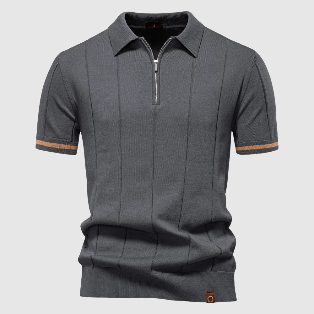 Maglietta Polo MetroZip Theodore Willow