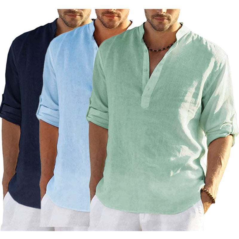 Camicia di Lino Theodore Willow Perugia