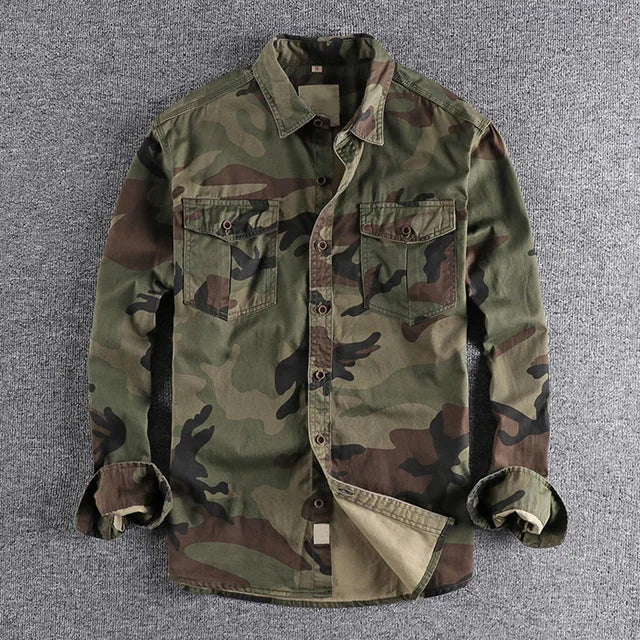 Camicia Urban Camo Theodore Willow