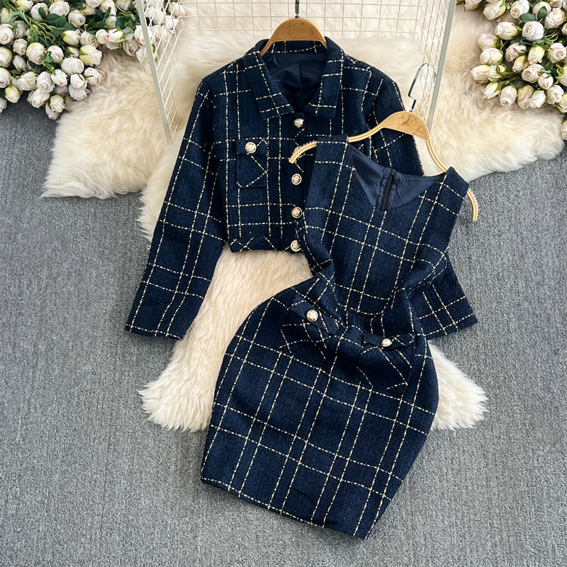 Set di 2 Pezzi in Tweed Valentina Rossi